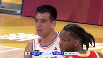 🏀布朗23+11+8断 孙铭徽12+6 萨姆纳缺战 广厦大胜四川迎4连胜